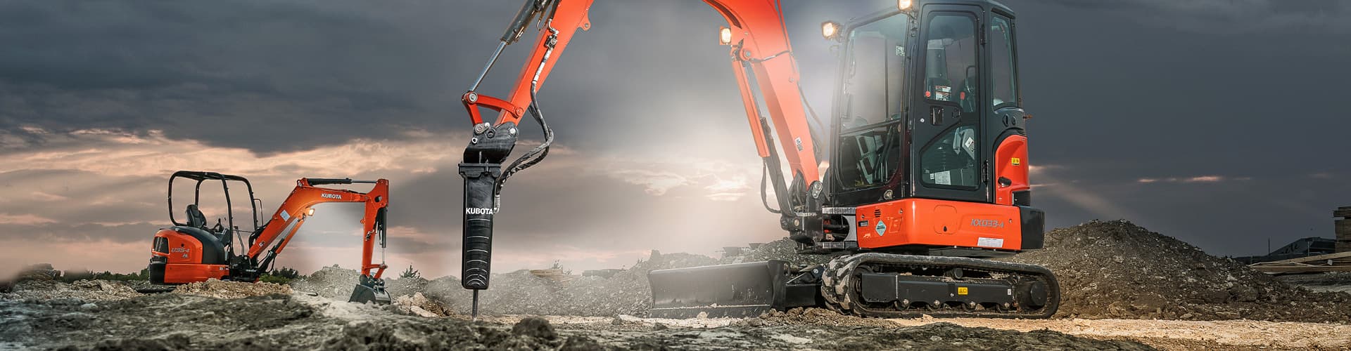 2-4 Ton Mini-Excavators